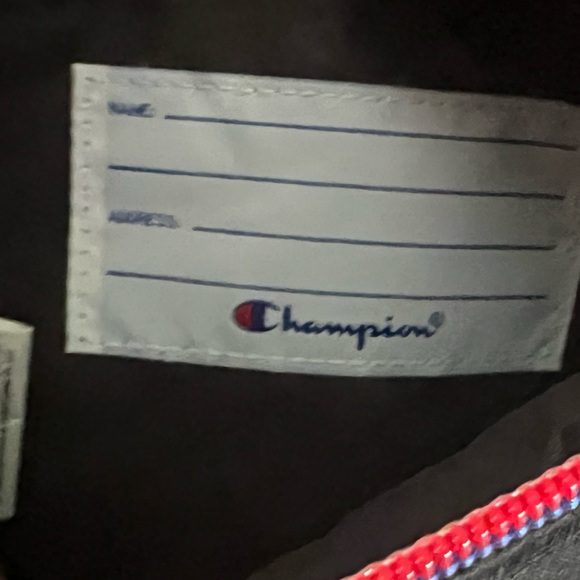 Champion Waist Bag Black Fanny Pack Crossbody - Logo Adjustable Wide Strap. - Picture 2 of 3